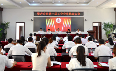 資產(chǎn)公司召開(kāi)第一屆工會(huì)會(huì)員代表大會(huì)